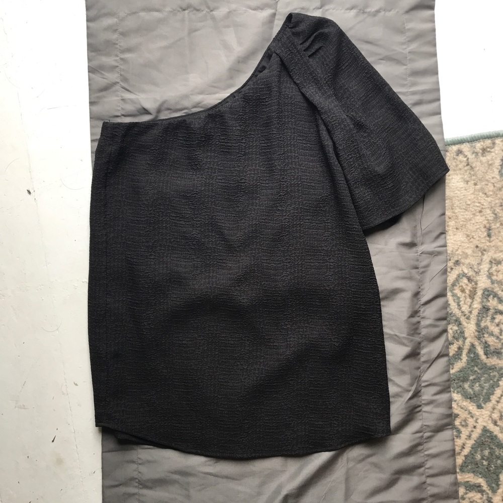 Calvin Klein one shoulder top - small